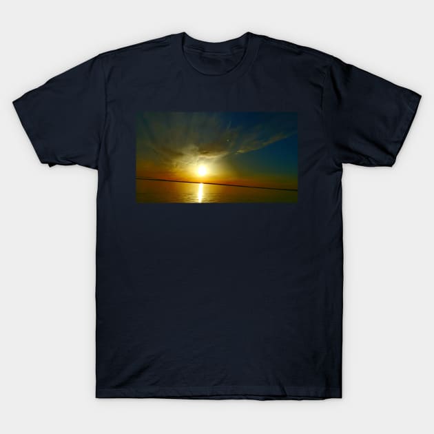 Sunset T-Shirt by Joshmahler